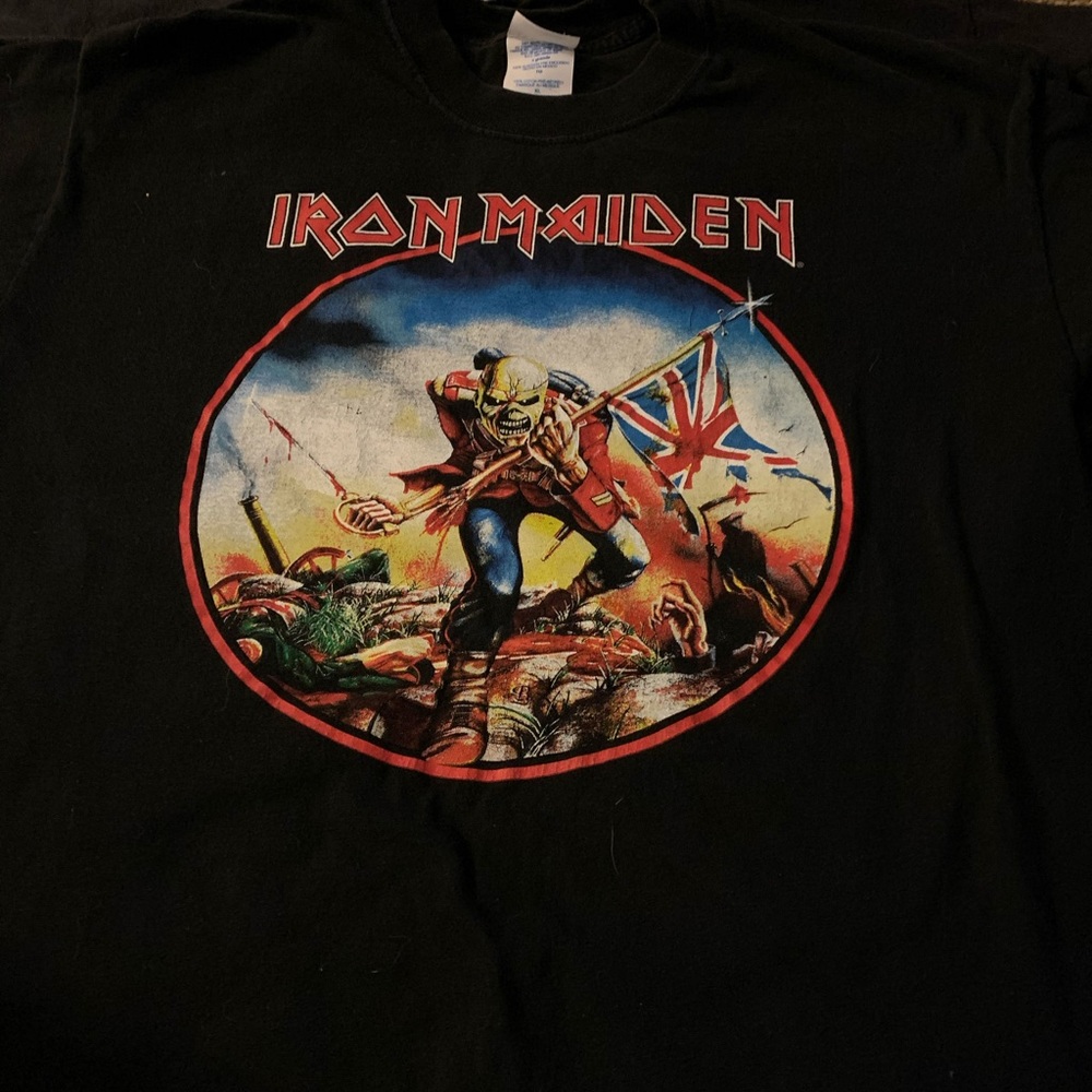 Iron Maiden Trooper Tshirt 2002
